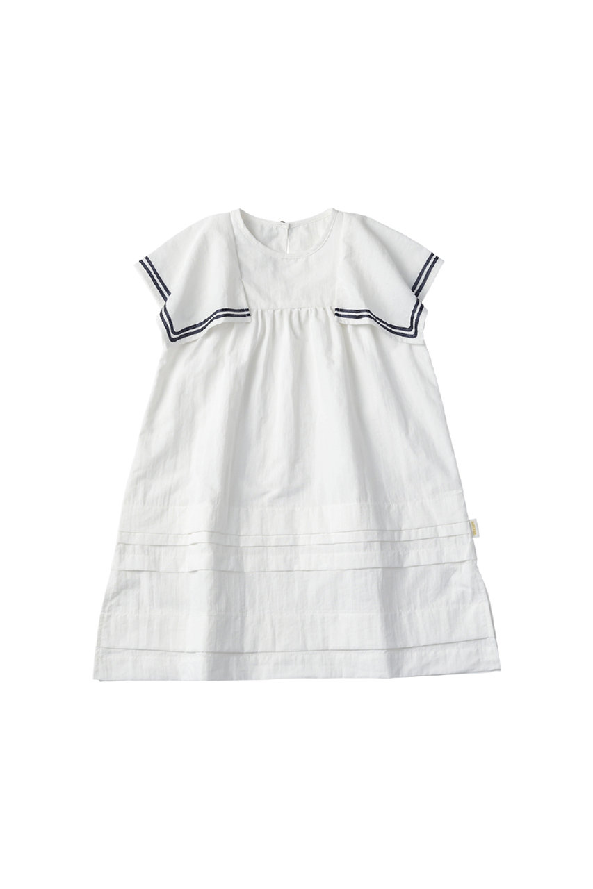 マールマール/MARLMARLの【Baby＆Kids】paddle dress(white/4571514078541)