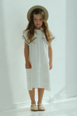 【BABY&KIDS】paddle dress pindot 110-120cm