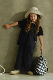 【BABY&KIDS】paddle shirts navy 110-120cm