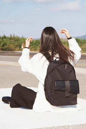 マールマール/MARLMARLの【UNISEX】【MATO by MARLMARL】JOEY BACK PACK 1 BLACK(120100/120101)