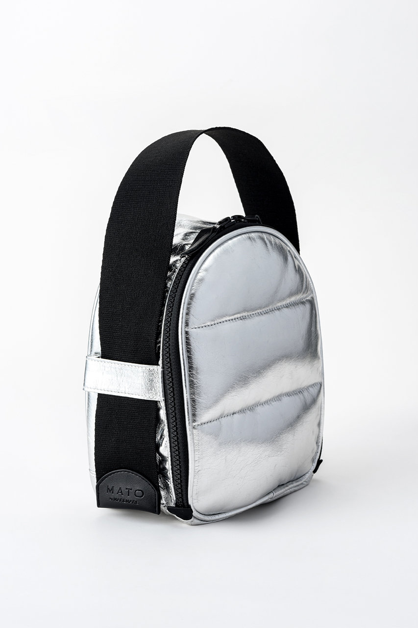 nnn！MAMU Malti puffer bag グレー MAMU マザーズバッグ malti puffer