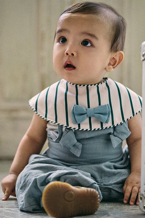 マールマール/MARLMARLの【BABY】dolce green stripe green stripe F(200800/200801)