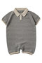 【BABY】knit polo rompers マールマール/MARLMARL nezu