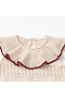 【BABY】knit frill rompers マールマール/MARLMARL