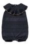 【BABY】knit frill rompers マールマール/MARLMARL ai