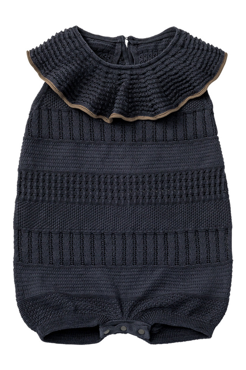 マールマール/MARLMARLの【BABY】knit frill rompers(ai/4571635662162)