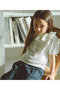 【BABY&KIDS】knit frill blouses マールマール/MARLMARL