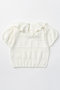 【BABY&KIDS】knit frill blouses マールマール/MARLMARL
