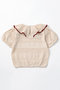 【Baby＆Kids】knit frill blouses マールマール/MARLMARL