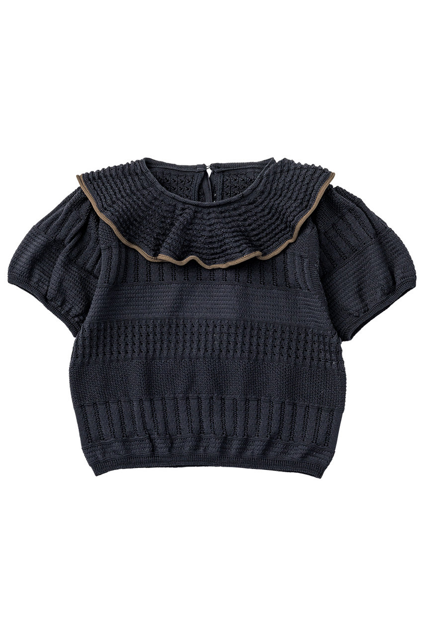 マールマール/MARLMARLの【Baby＆Kids】knit frill blouses(ai/4571635662223)