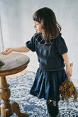 【BABY&KIDS】knit frill blouses