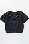 【Baby＆Kids】knit frill blouses マールマール/MARLMARL