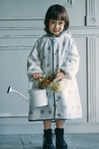 【KIDS】rain coat shimashima 100-120cm
