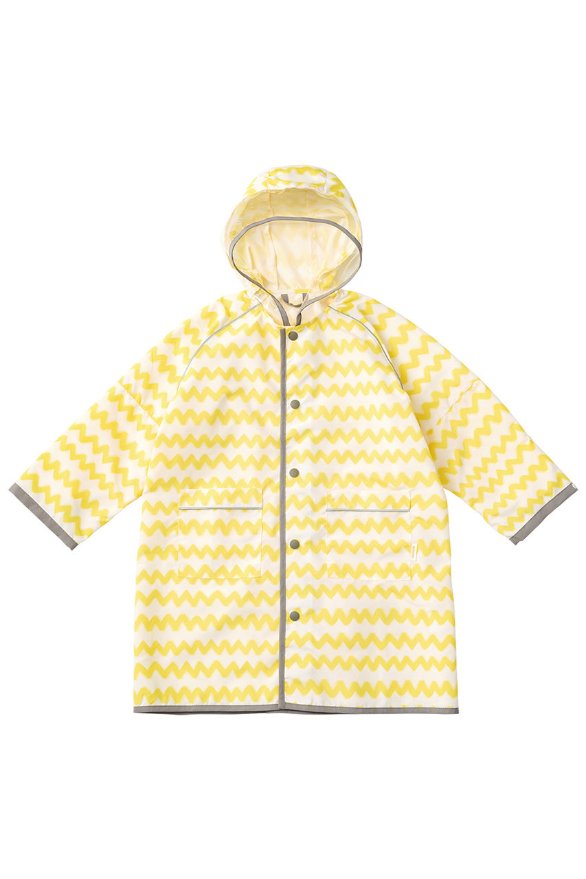 マールマール/MARLMARLの【Kids】rain coat(gizagiza yellow/4571635661639)