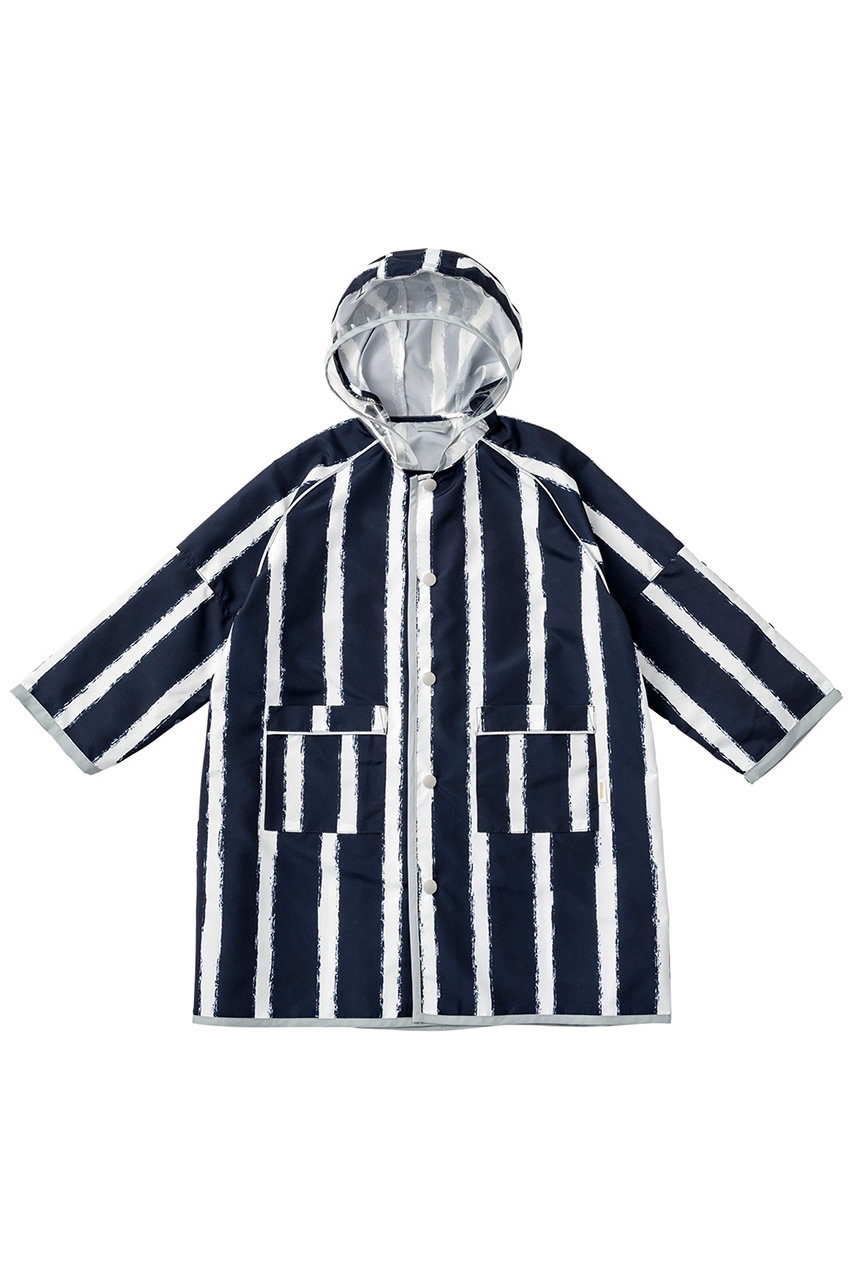 マールマール/MARLMARLの【Kids】rain coat(shimashima/4571635661639)
