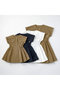 【KIDS】safari dress navy 110-120cm マールマール/MARLMARL