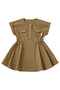 【KIDS】safari dress navy 110-120cm マールマール/MARLMARL soil