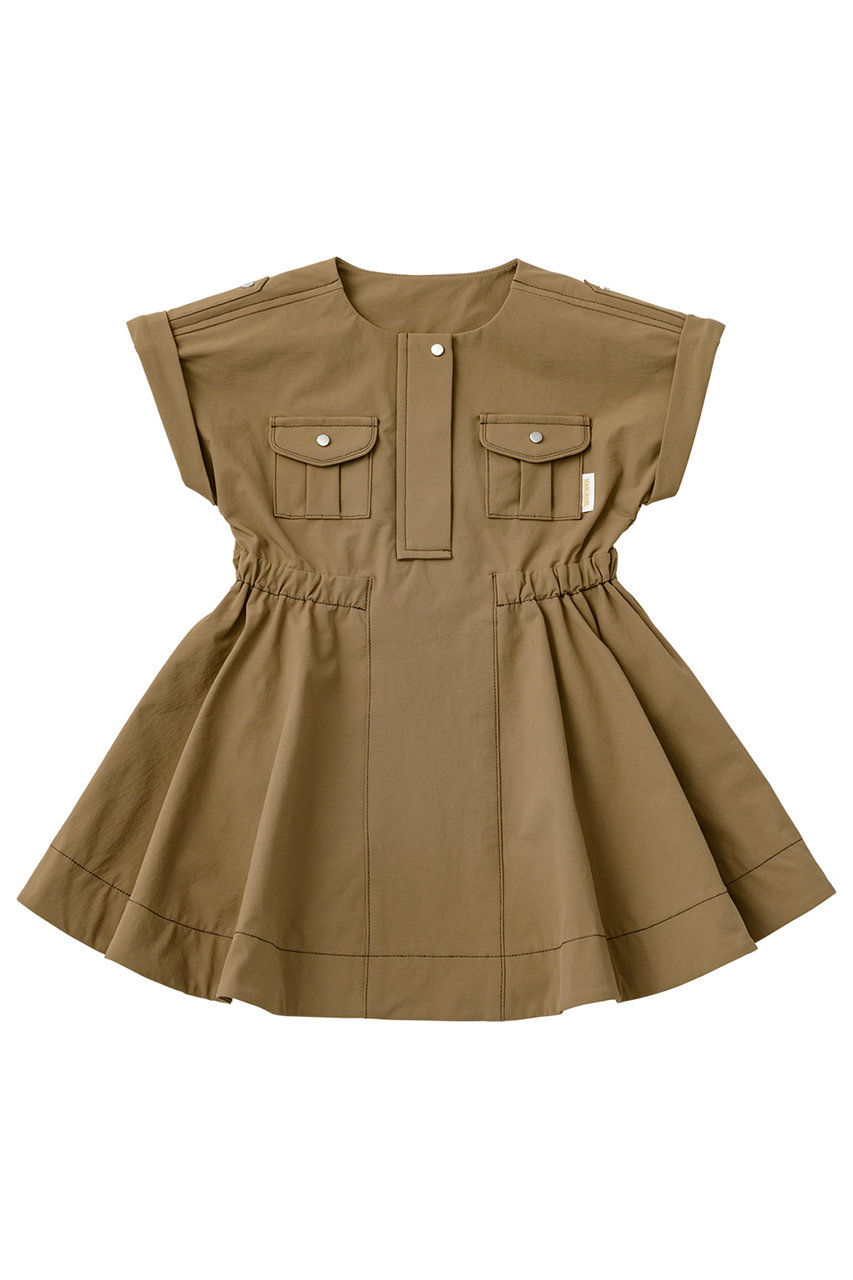 【Kids】safari dress