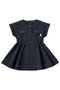 【KIDS】safari dress navy 110-120cm マールマール/MARLMARL navy