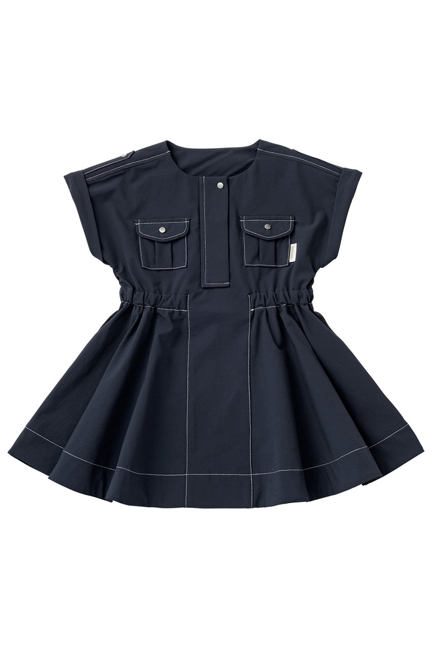 【Kids】safari dress