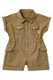 【BABY&KIDS】safari jumpsuits navy 90-100cm マールマール/MARLMARL soil