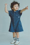 【BABY&KIDS】safari jumpsuits navy 90-100cm マールマール/MARLMARL