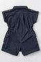 【BABY&KIDS】safari jumpsuits navy 90-100cm マールマール/MARLMARL