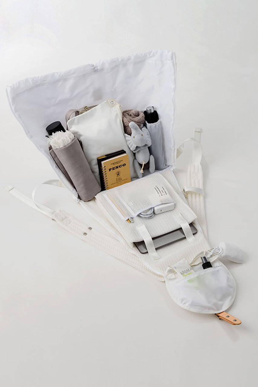 MARLMARL(マールマール)｜【MATO by MARLMARL】PELICAN BACK PACK/MIST