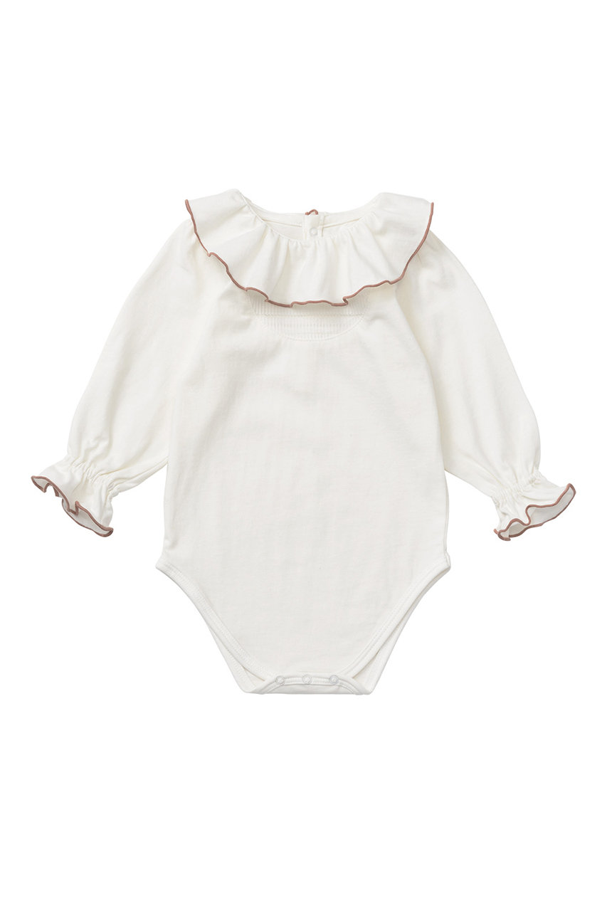 【BABY】bodysuits pintuck frill