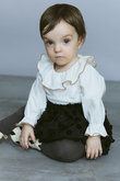 【BABY】bodysuits pintuck frill