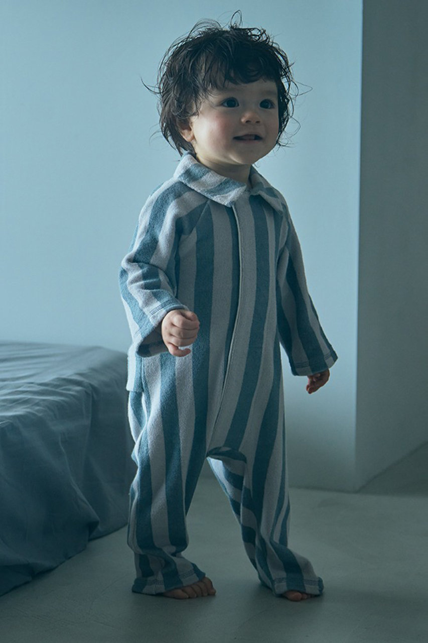 MARLMARL(マールマール)｜【BABY】calin カバーオール navy blocks 70