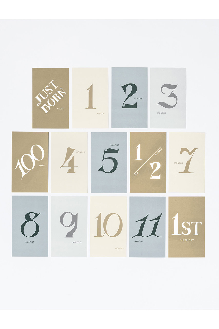【BABY】monthly card hope カードセット