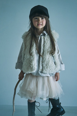 マールマール/MARLMARLの【BABY&KIDS】halb ベスト black 100-110