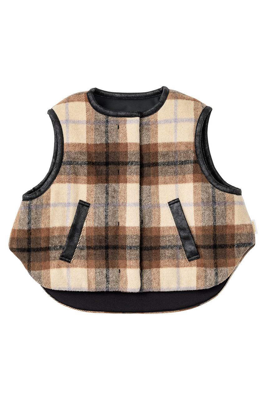 【BABY&KIDS】halb ベスト black 100-110