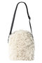 【MATO by MARLMARL】HONEYCOMB BAG SHAGGY マールマール/MARLMARL SHAGGY WHITE
