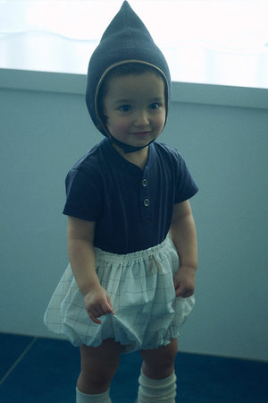 マールマール/MARLMARLの【BABY&KIDS】jete short sleeve ロンパースカットソー(200100/200103)