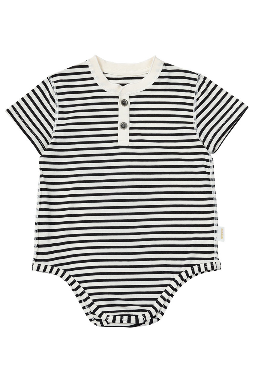 マールマール/MARLMARLの【BABY&KIDS】jete short sleeve ロンパースカットソー(border/10104079)