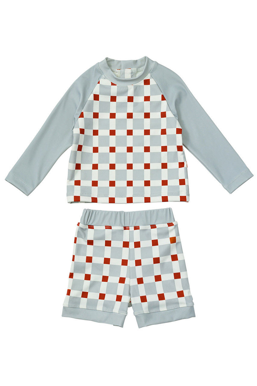 マールマール/MARLMARLの【BABY&KIDS】swimwear block セパレートスイムウェア(blue/10104093)