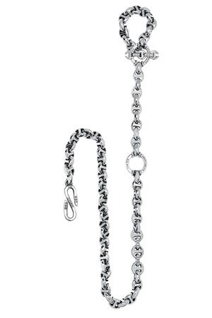 ホーセンブース/HOORSENBUHSの【UNISEX】23inch 10mm OPEN-LINK ウォレットチェーン(149900/149999)