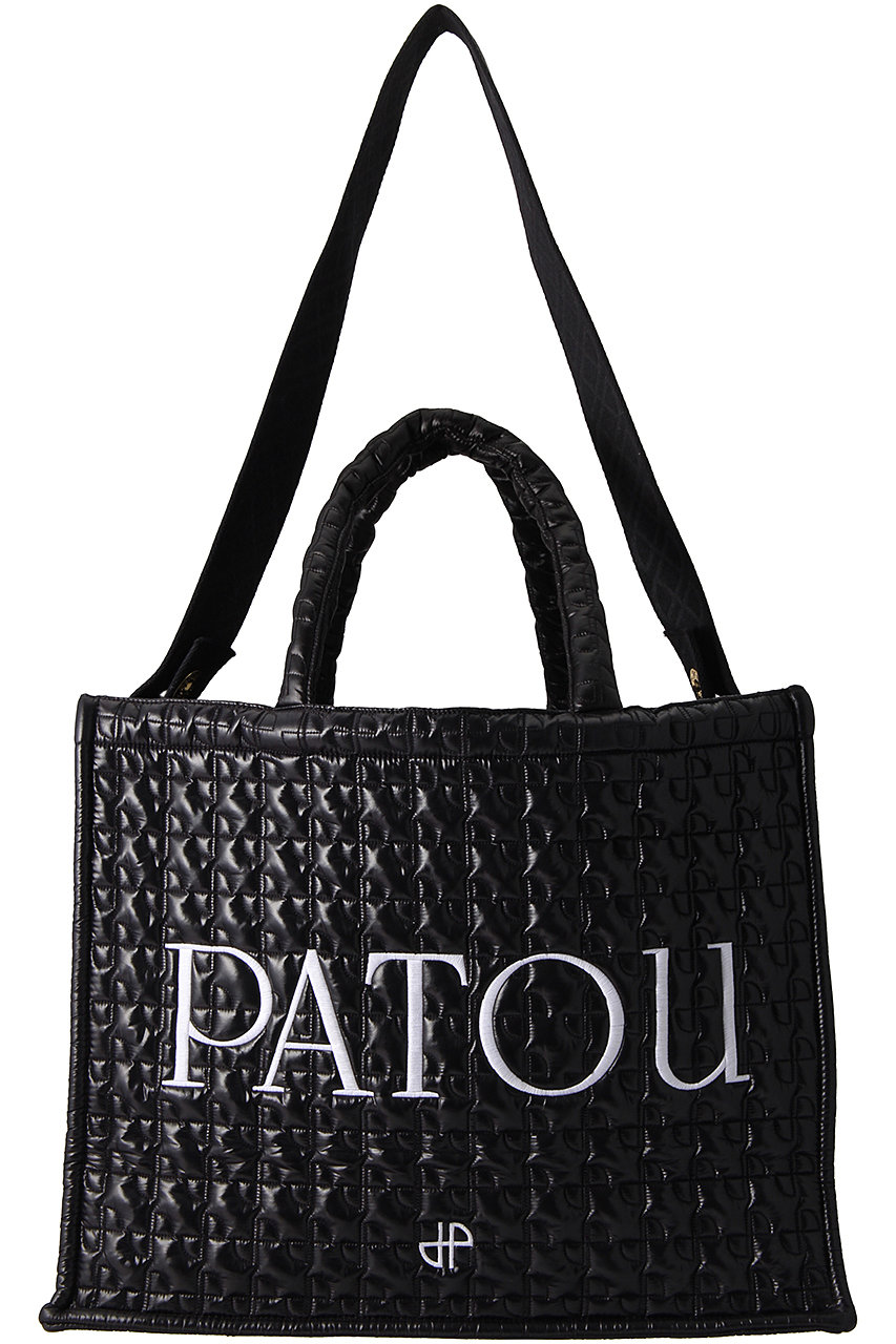 PATOU(パトゥ)｜PATOU LARGE トートバッグ/ブラックスキースロープ の