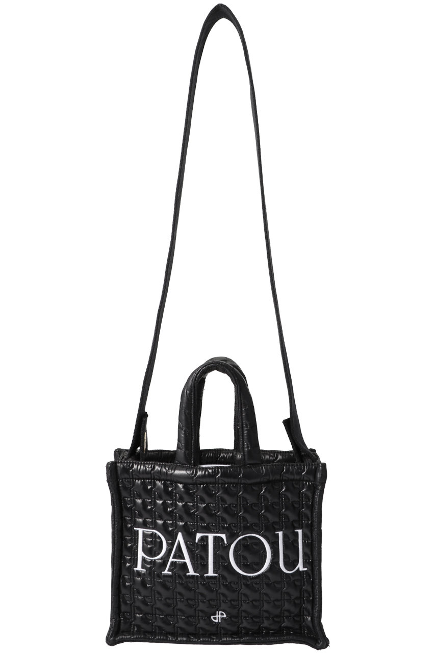 PATOU(パトゥ)｜【予約販売】PATOU SMALL トートバッグ/ブラックスキー