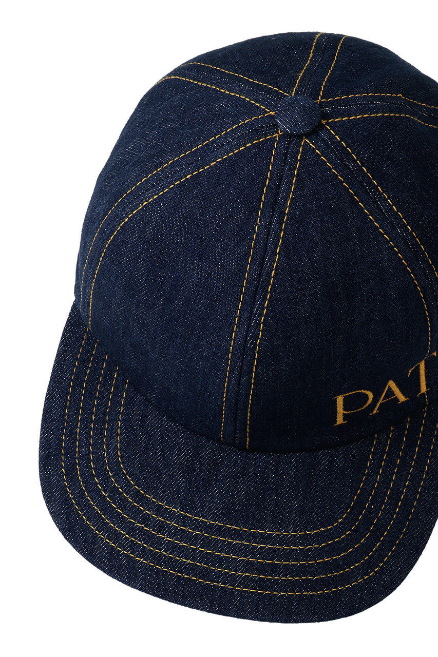 【UNISEX】オーガニックコットンデニム製 PATOU CAP