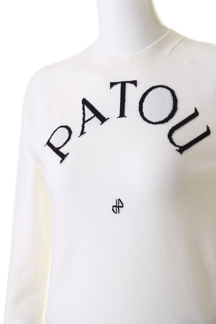 PATOU(パトゥ)｜PATOU ジャカードニット ロングスリーブトップス