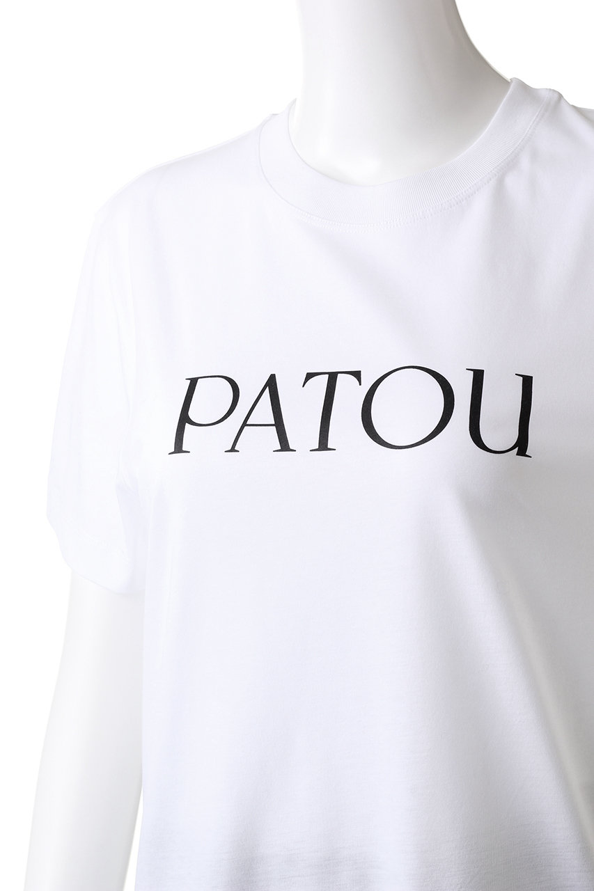 PATOU(パトゥ)｜ESSENTIAL PATOU Tシャツ/ホワイト の通販｜ELLESHOP