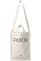 バーティカル PATOU トートバッグ パトゥ/PATOU ホワイト