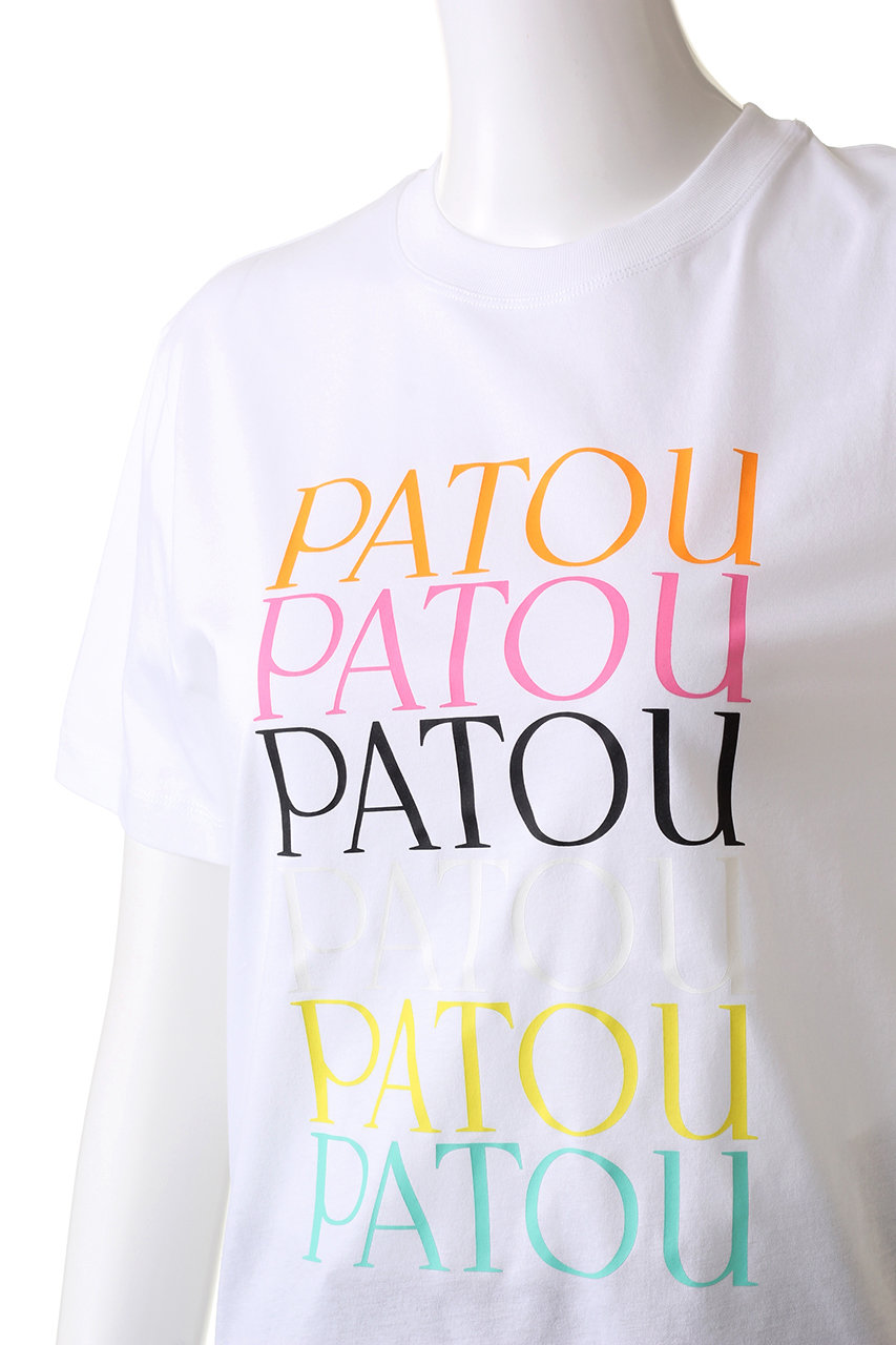 PATOU(パトゥ)｜PATOU PATOU Tシャツ/ホワイト の通販｜ELLESHOP 