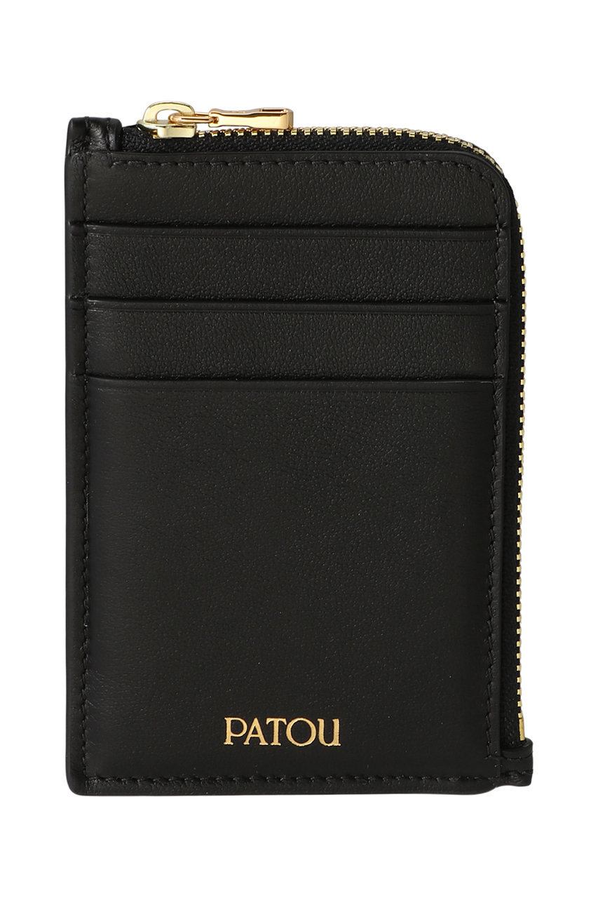 パトゥ/PATOUのPATOU ジップカードホルダー(ブラック/24S-SL005-5100)