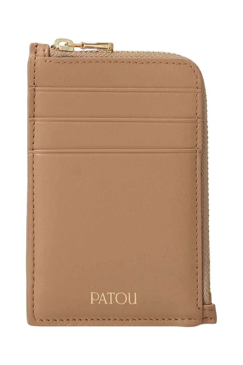パトゥ/PATOUのPATOU ジップカードホルダー(ベージュ/24S-SL005-5100)