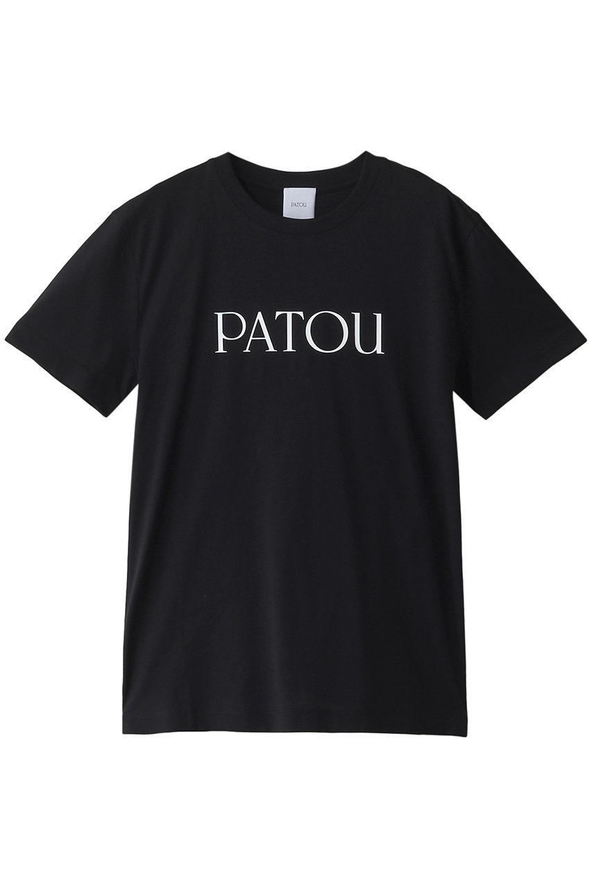 パトゥ/PATOUのエッセンシャルPATOUロゴTシャツ(ブラック/ES-JE029-99-9)