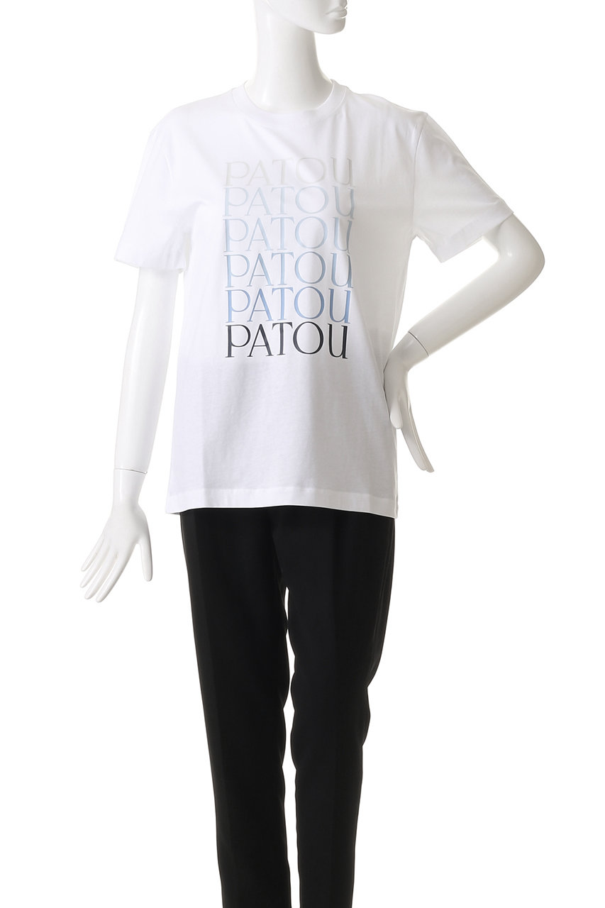 PATOU(パトゥ)｜PATOU PATOU ロゴTシャツ/ホワイト の通販